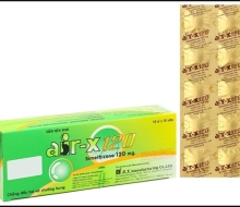 Air-X 120mg (màu xanh lá)(10 vỉ x10 viên) (hộp)