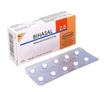 Bihasal 2.5mg (5 vỉ x 10 viên) (hộp)	