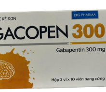 DHG.GACOPEN 300(Gabapentin 300mg)(3 vỉ x10 viên)