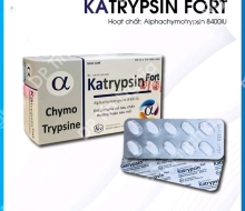 Katrypsin Fort 8400 IU (hộp/100 viên)