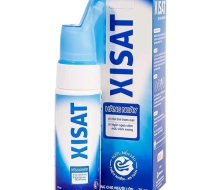 Xịt mũi XISAT 75ml (Người lớn)(màu xanh dương)(lốc /5 chai)