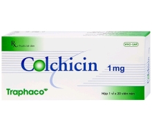 Colchicin 1mg(hộp/20 viên).(traphaco)