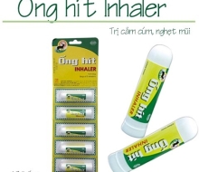 Ống hít INHALER (vỉ /5 ống) (Vỉ)
