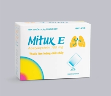 DHG Mitux E 100mg (hộp/24 gói) (hộp)