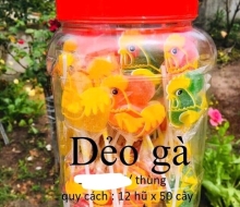 Kẹo Dẻo con gà(hũ /50 cây )