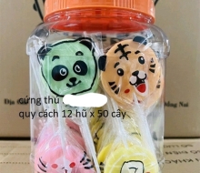 Kẹo cứng thú gấu(hũ /50 cây)