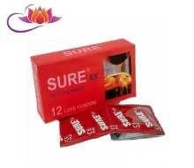 BCS SURE ĐỎ (hộp/12 cái) (hộp)