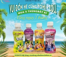 Bù điện giải Tomi- zoll 4 vị cam,chanh,dâu,việt quất (thùng / 24 chai) (thùng)
