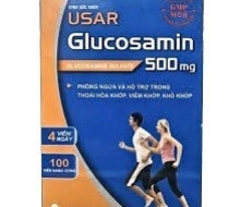 Glucosamin 500mg (10 vỉ x 10 viên).PP.pharco. (hộp)