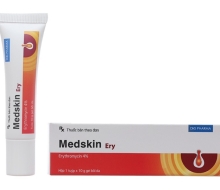 	Gel bôi Medskin ery 4% trị mụn trứng cá (10g) (tuýt)