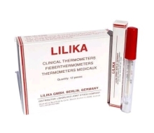 Nhiệt kế thủy ngân LILIKA (hộp/12 cây)