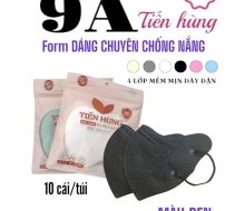 KT 9A TIẾN HÙNG MÀU ĐEN(thùng/100 cái)