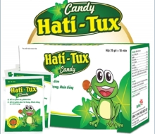 Kẹo ngậm Candy Hati-tux(20 gói x10v) (hộp)