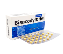 DHG Bisacodyl (trị táo bón) (100v) (hộp)