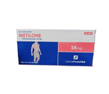 METILONE (Methylprednisolon 16mg)(28V) (hộp)