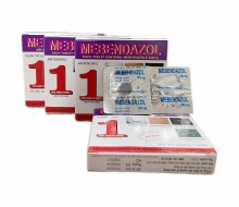 Thuốc Trị Giun Mebendazol (1H/1 Viên Nén)