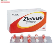 ZIENLINSK (Piracetam 400mg ,Cinnarizin 25mg)(60V) (hộp)