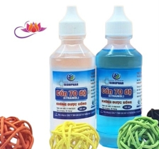 Cồn 70 xanh (60ml) ( lốc /10 chai) (Lốc)